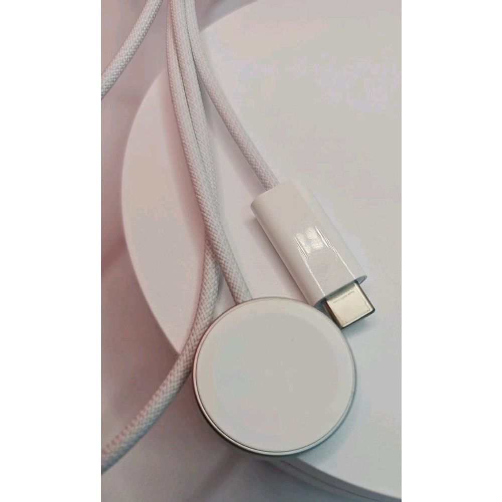 OEM Apple Watch Magnetic Fast Charger to USB-C Braided Cable 1m Genuine A2515
